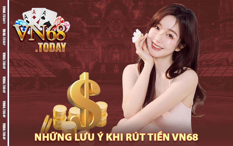 Những lưu ý khi rút tiền vn68